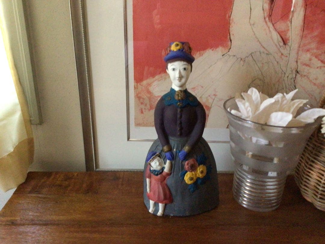 ⭕️⭕️【美品】古賀人形 西洋婦人 工芸品　土人形⭕️⭕️