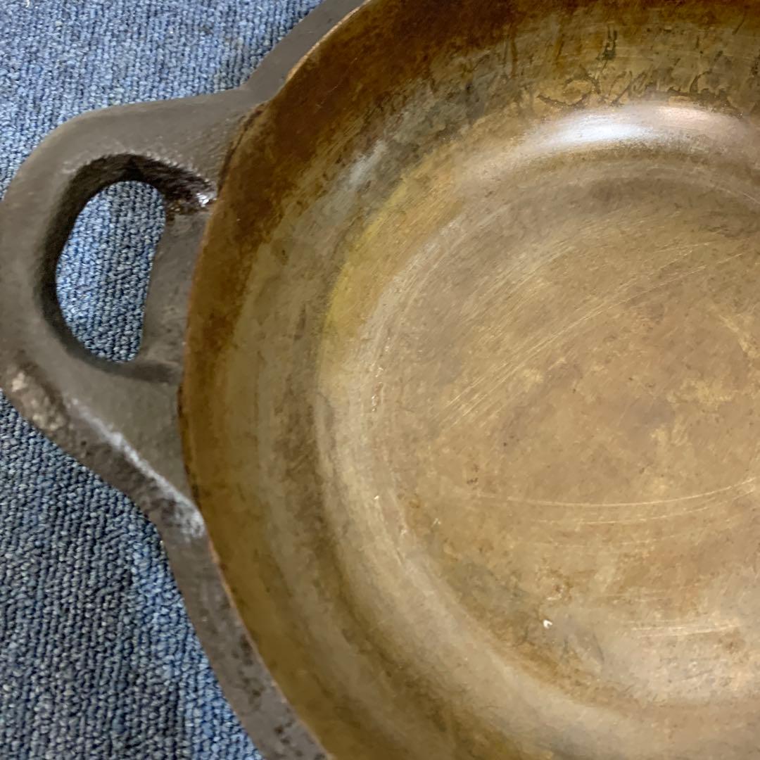 久慈砂鉄　天ぷら鍋　山王堂　南部鉄器　31センチ