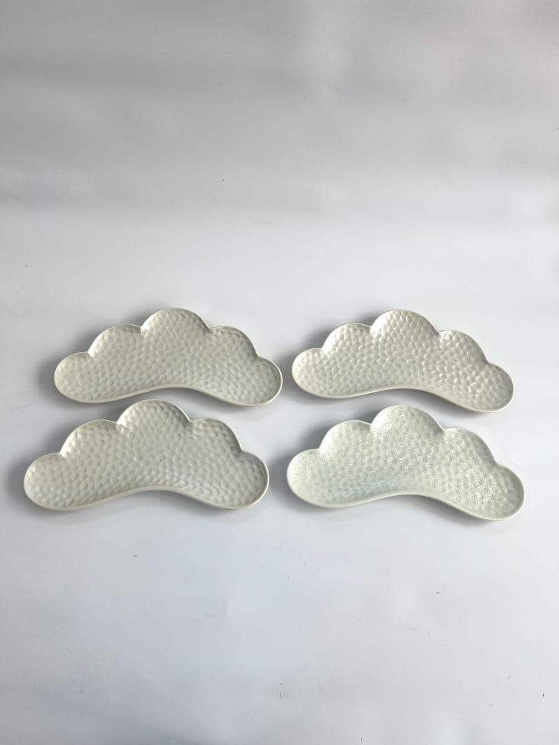 幸楽窯 有田焼 松葉型前菜皿 4枚セット おせちお正月