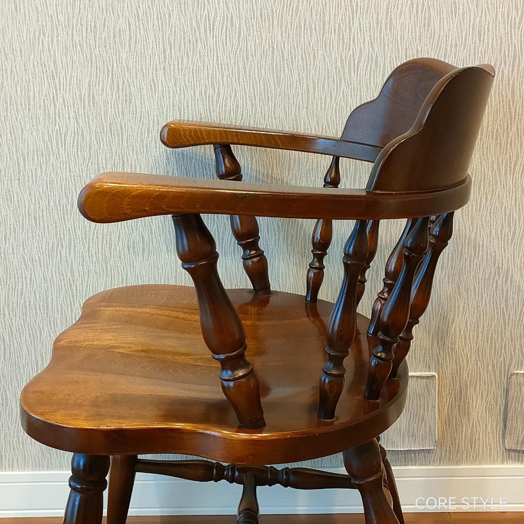 飛騨産業　キツツキ　ウィンザーアームチェア　キャプテンチェア