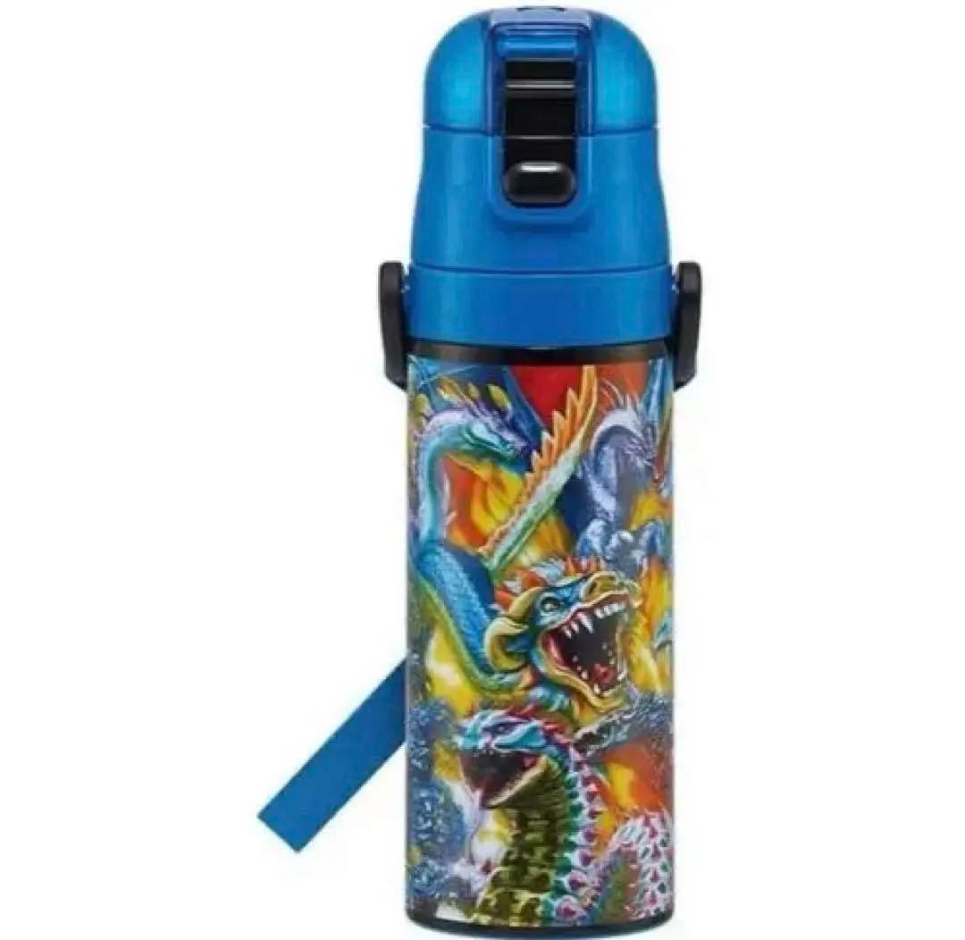 新品 最強王図鑑 ステンレスボトル 水筒 マグボトル 470ml