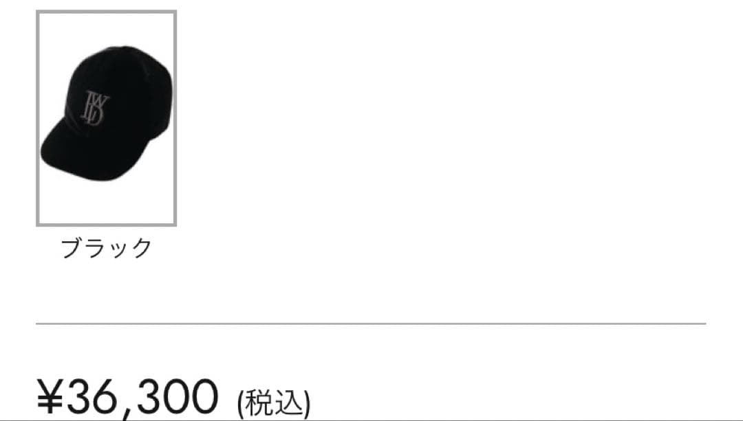 【新品未使用品】タグ付き　ラドロー　キャップ　ブラック