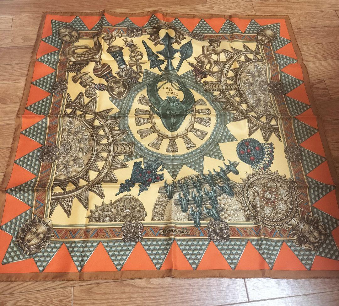 【美品】エルメスカレ90・首長達の金