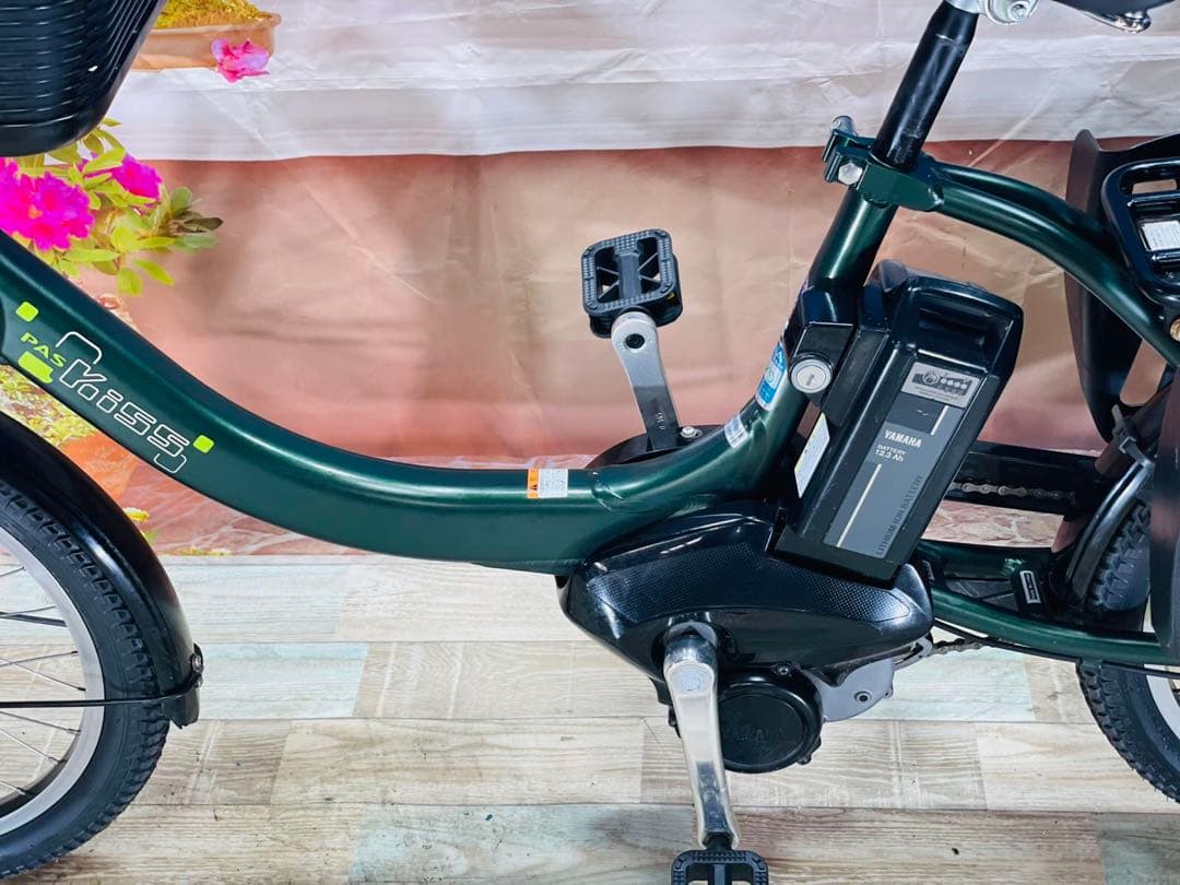 Y1610ヤマハ⭐️パスキス！激レアモデル　子供乗せ電動アシスト自転車