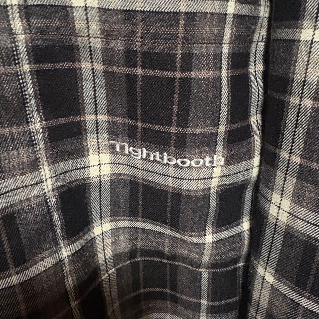 トップス TIGHTBOOTH/PLAID L/S SHIRT