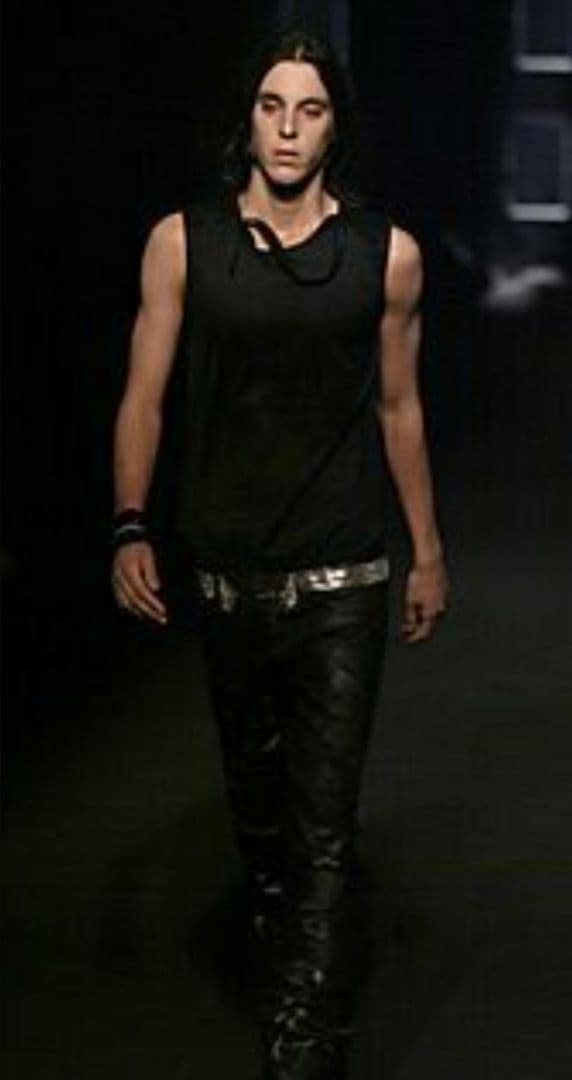 希少 ディオールオム 04SS Strip チェーンベルト美品 箱付 エディ