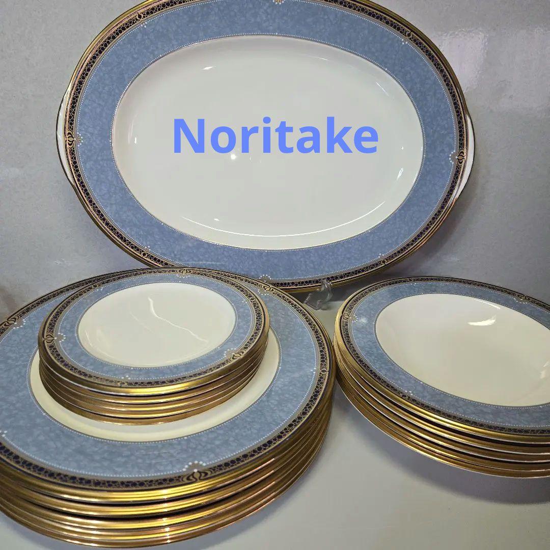 ノリタケ　ICON　アイコン　金彩　金縁 16枚セット　　パーティーセット