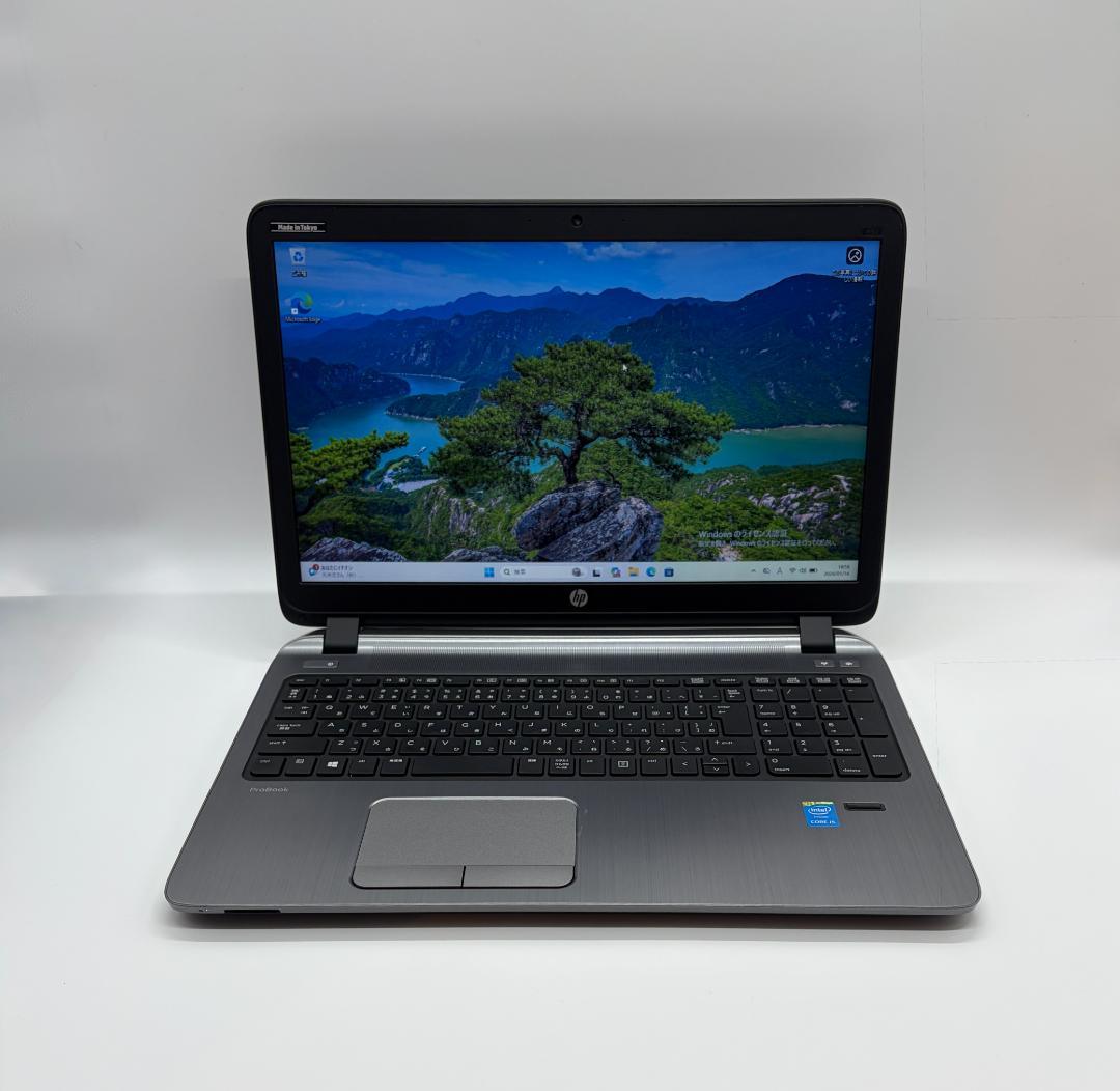 Windowsノート本体 100%, HP ProBook 450 G2, 16GB, 256GB SSD