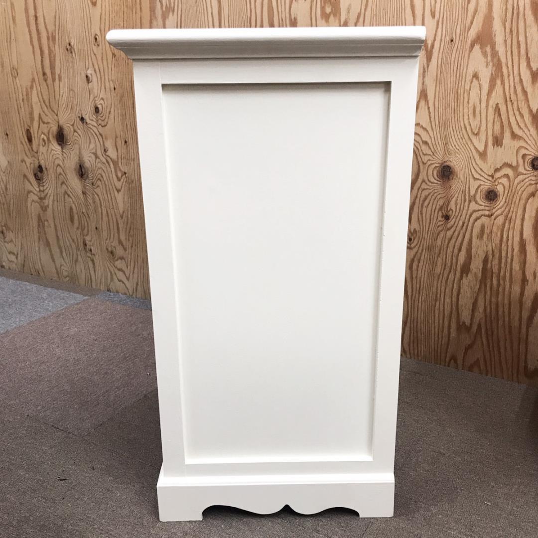 【1点限り】☆新品☆ アンティーク調キャビネット 棚 引き出し付