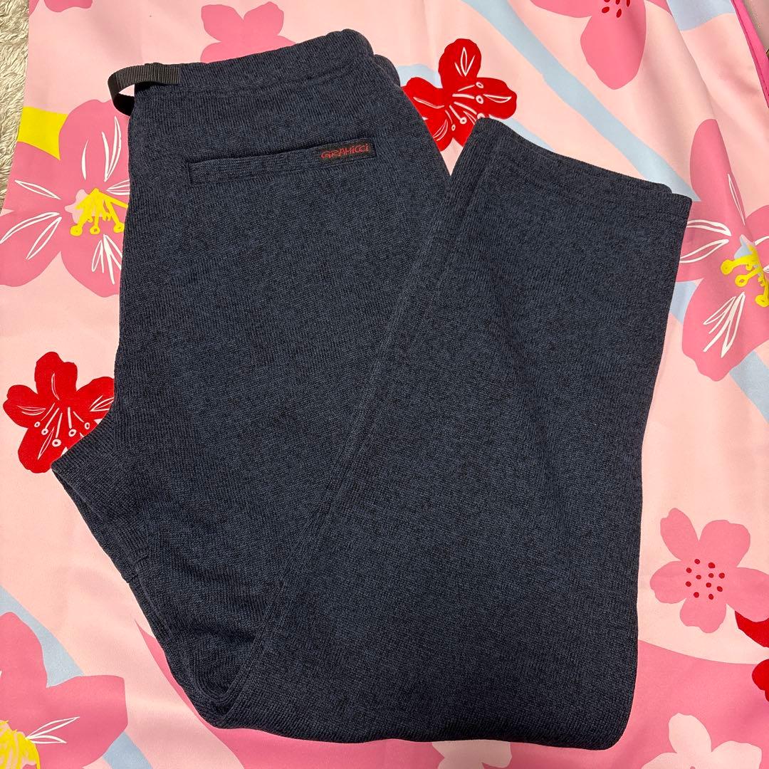 グラミチ ネイビー ボアパンツ　新品