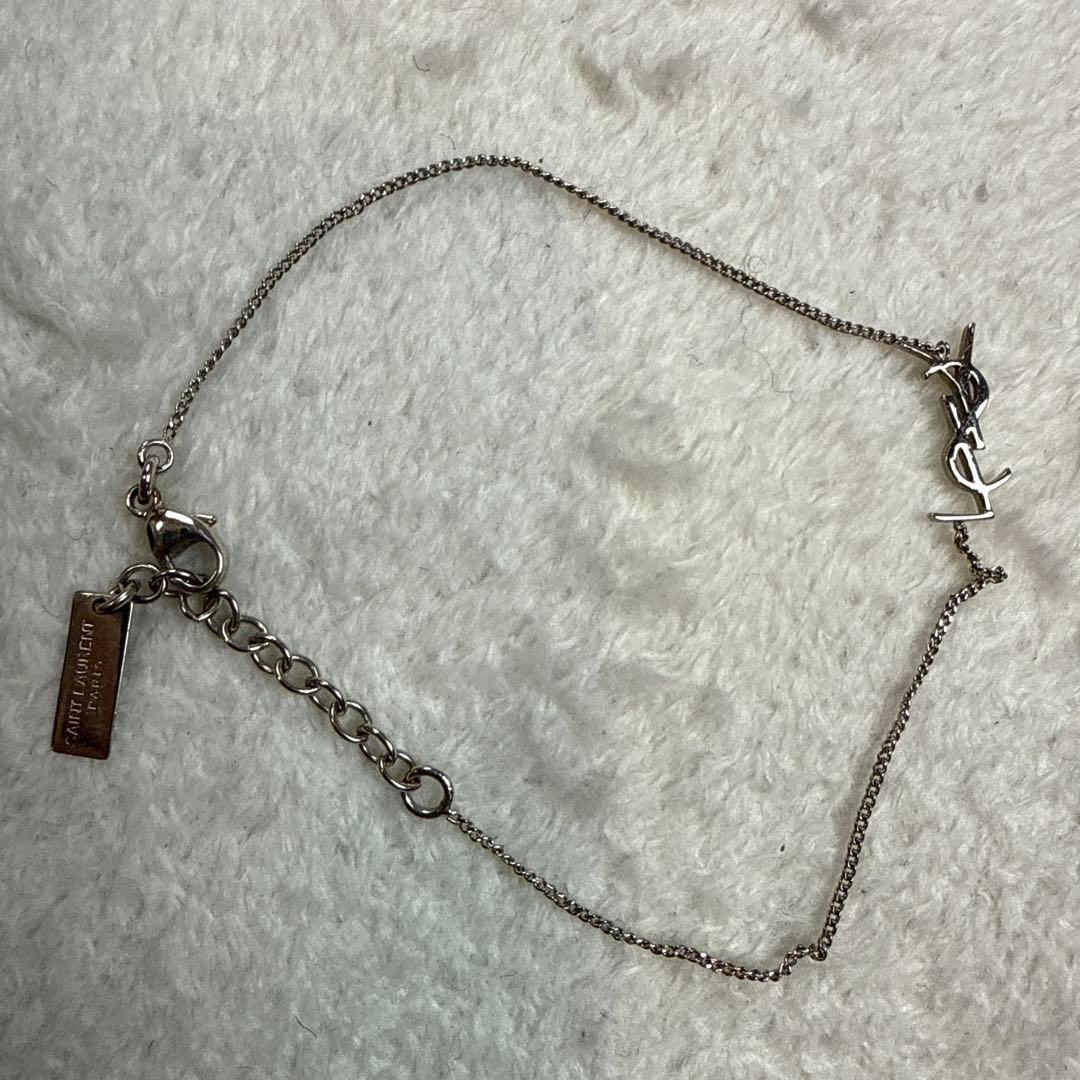 SAINT LAURENT YSLロゴブレスレット
