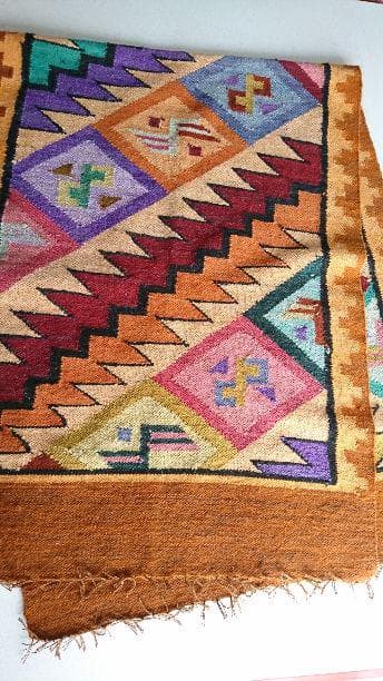 新品☆手織り テーブルクロス、タペストリー、マット(中)