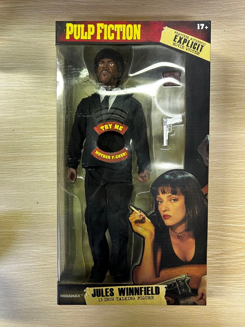 映画「パルプ・フィクション」 ジュールス・ウィンフィールド　トーキングフィギュア