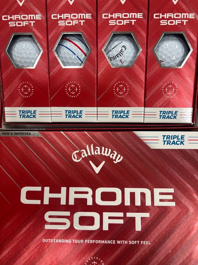 キャロウェイ　クロムソフト　トリプルトラック　2ダース