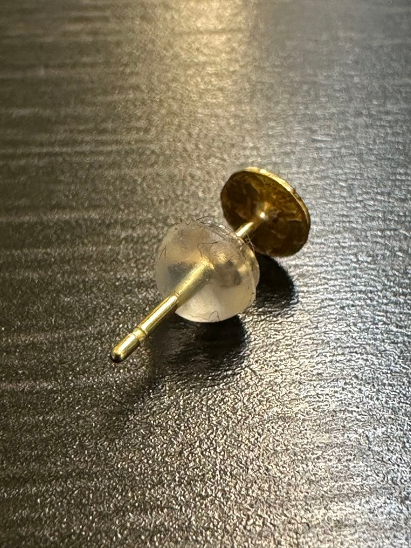 24K星ピアス　ポスト18K ビンゴブラザーズ