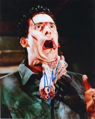 期間限定値下げ！ブルース・キャンベル 直筆サイン入り写真 UACCrd証明書付き