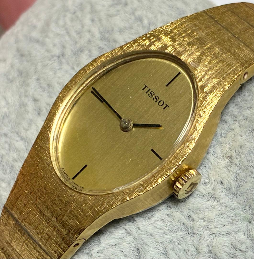 【値下】TISSOT ティソ　レディース　手巻き　ヴィンテージ　ブレスウォッチ