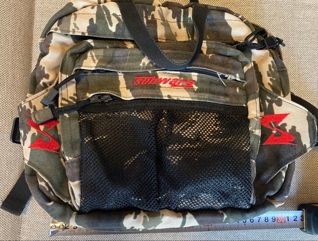 00s SUBWARE 迷彩ウエストバッグ NYJP 裏原　recon ape