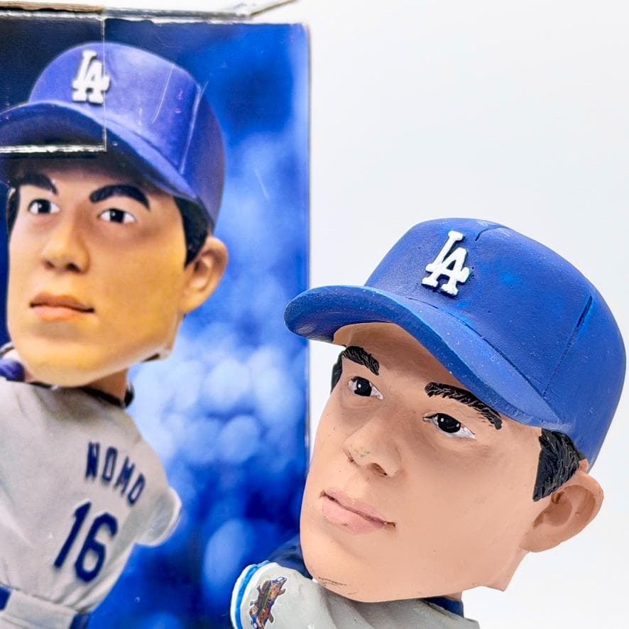 野茂英雄 2013年 球場配布 非売品 トルネード ボブルヘッド ドジャース