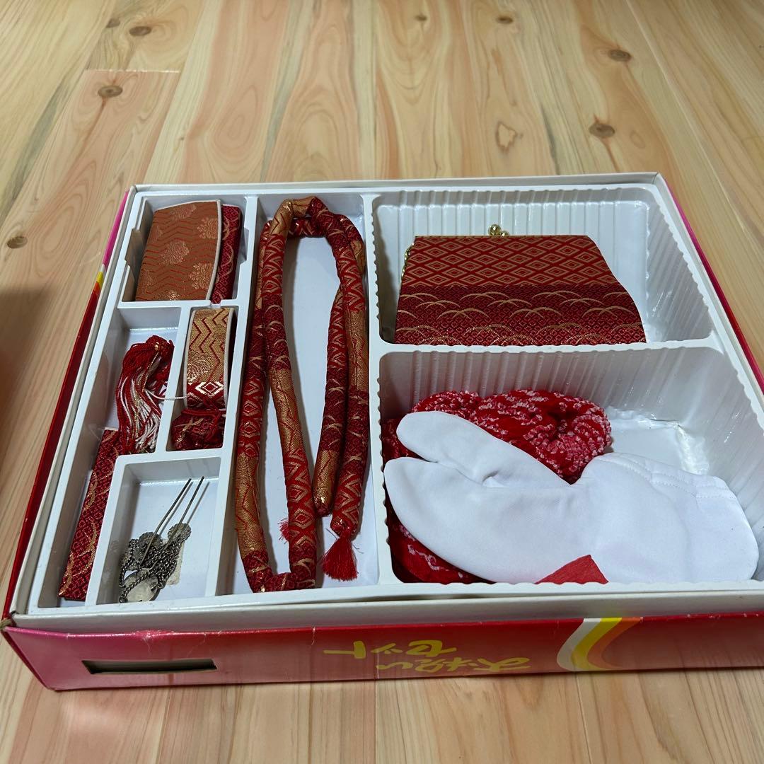 七五三 着物　フルセット　7歳　女の子用　21cm