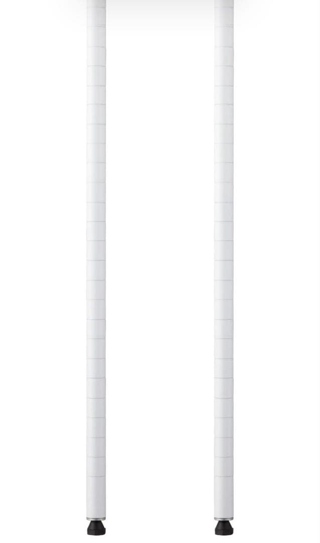 未使用 ホームエレクター ポール 1900mm 4本セット ホワイト