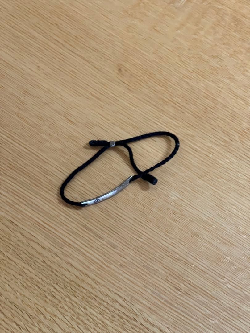 ポータークラシック　リネン　シルバーブレスレット