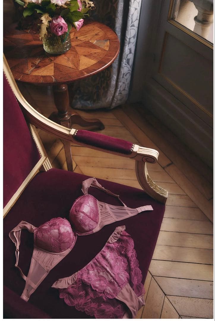 【新品未使用】ROSIER ブラショーツセットE75ピンク