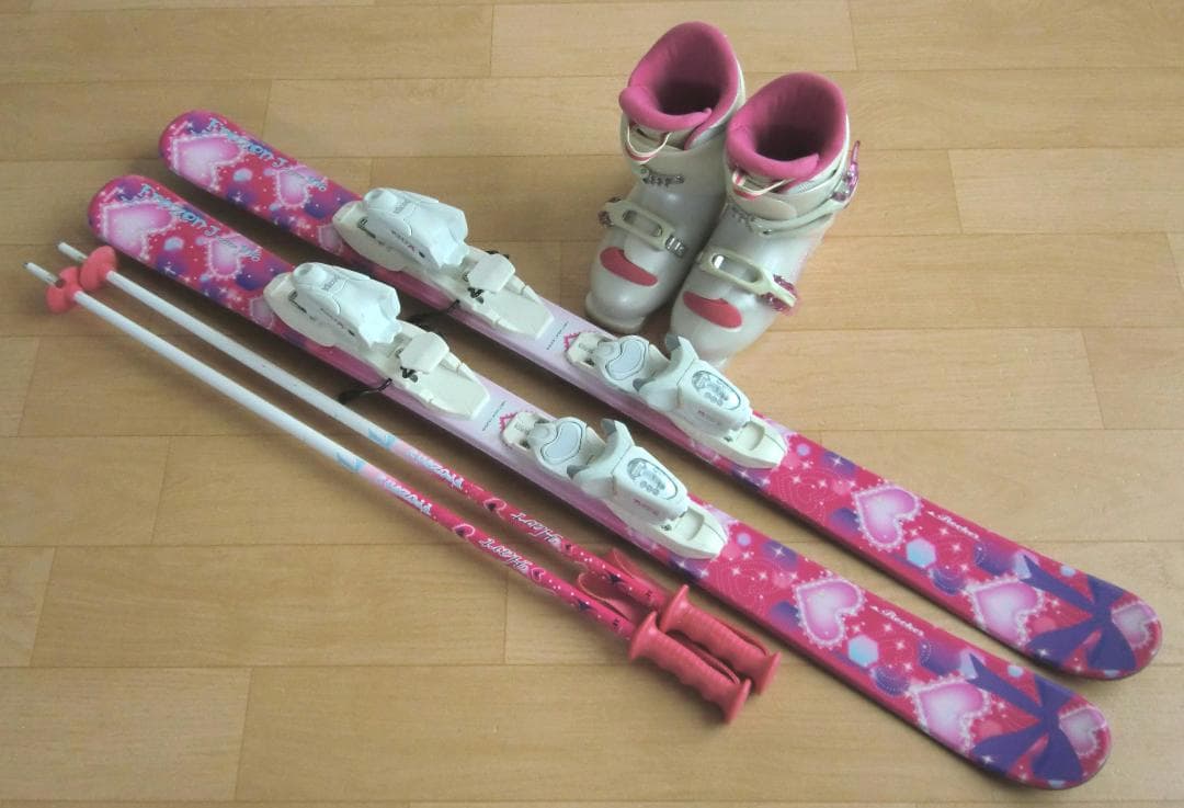 ■■12月・1月限定■送料無料■Hart■子供用スキー4点セット■106/20■