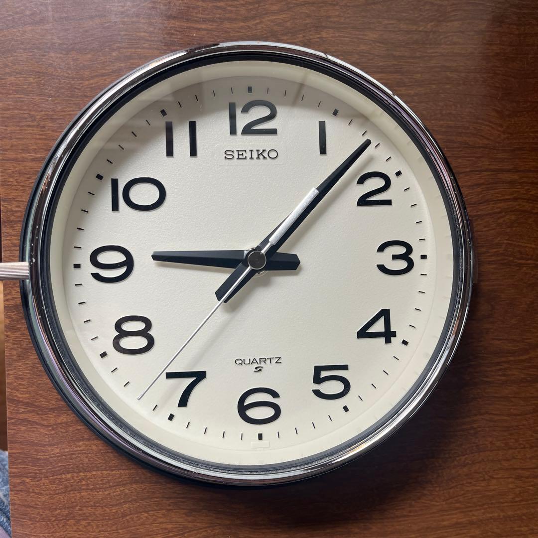 【SEIKO バスクロック KS474M】