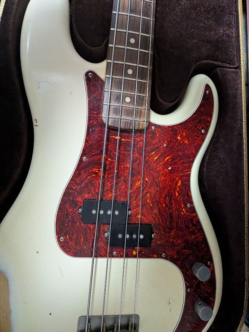 ベース nashguitars 63PB vintagewhite