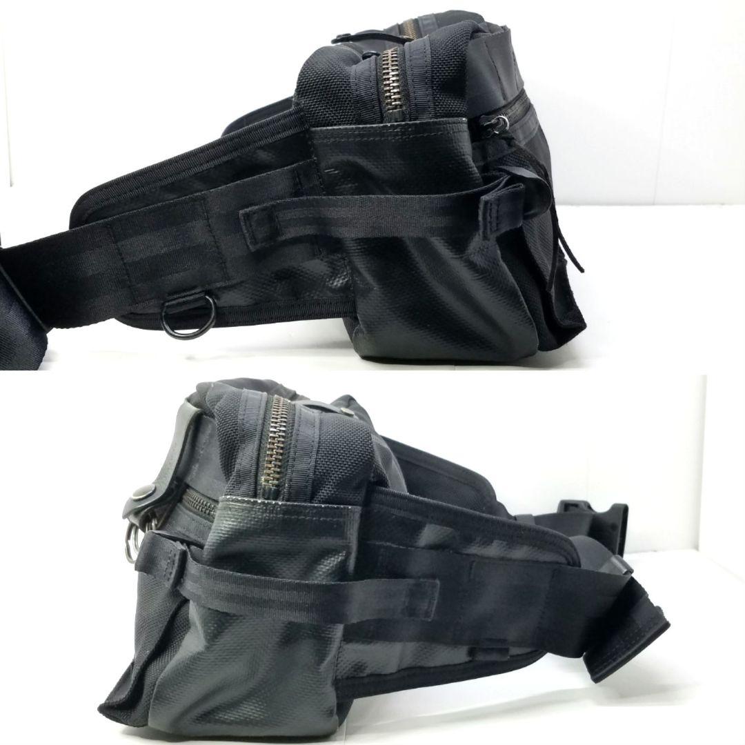 ポーター PORTER ヒート ボディバッグ ウエストバッグ ブラック 黒