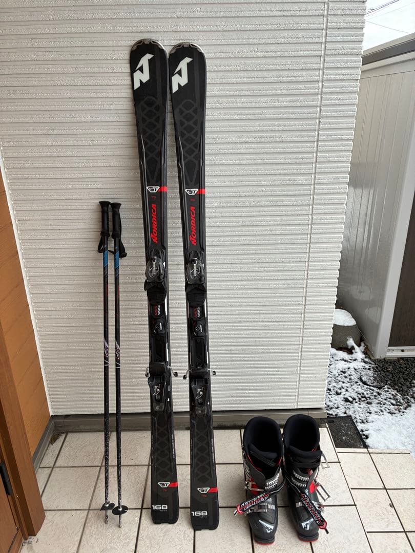 『セット』ノルディカ GT 75 EVO 168cm スキー靴27.5cm