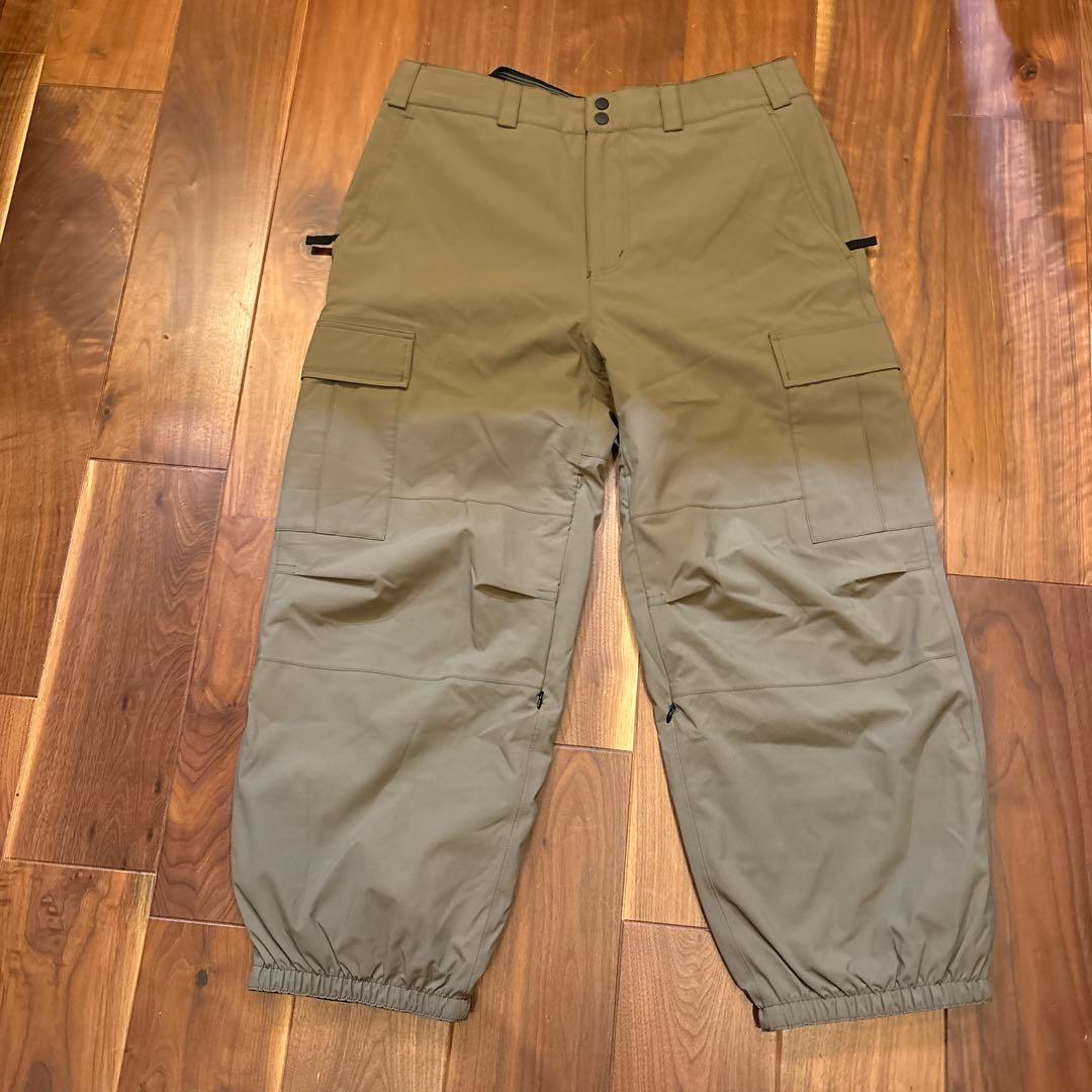 美品 ROME スノーボードパンツ Lサイズ カーキ