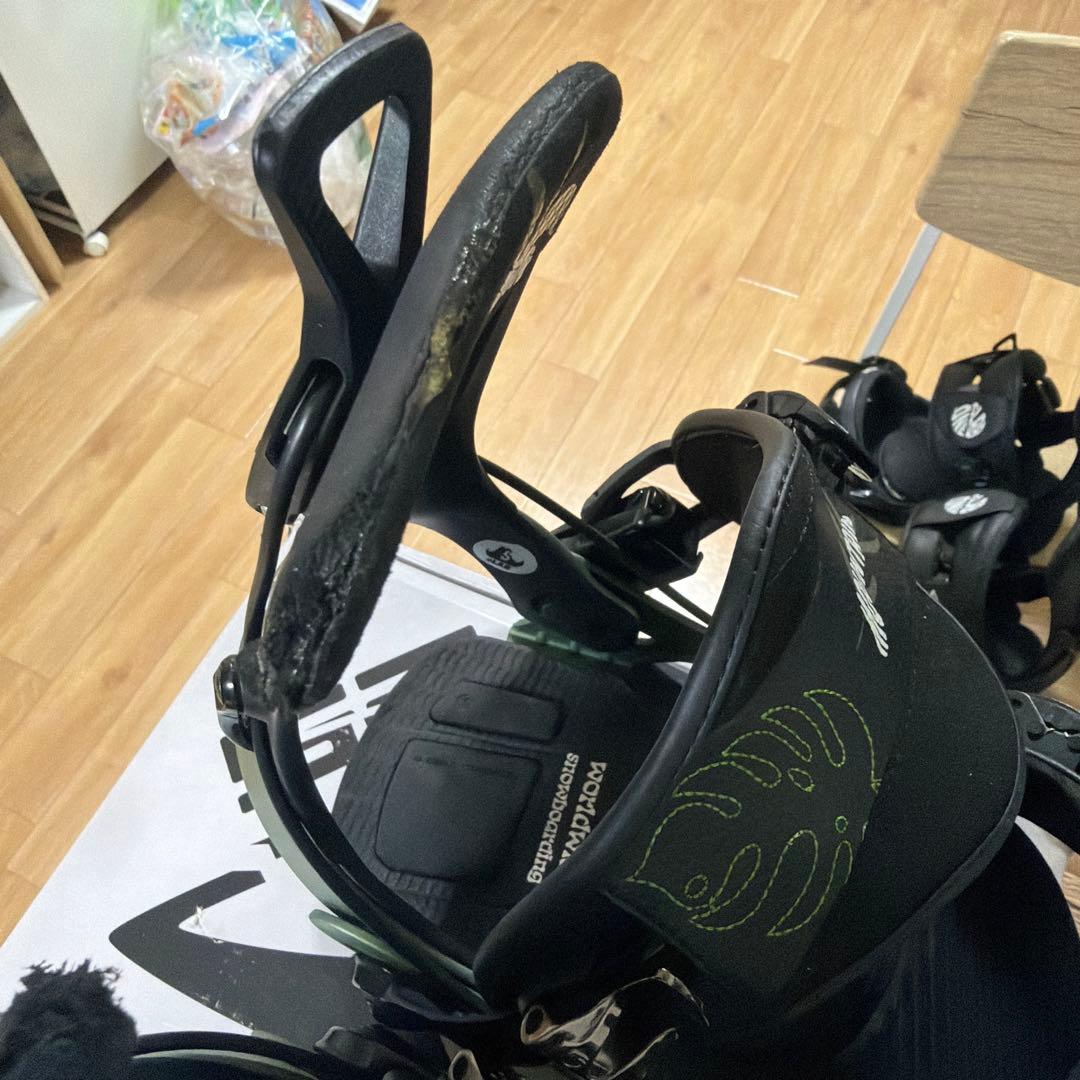 SP MOUNTAIN ビンディング ブラック/グリーン　ＳＰバインディング