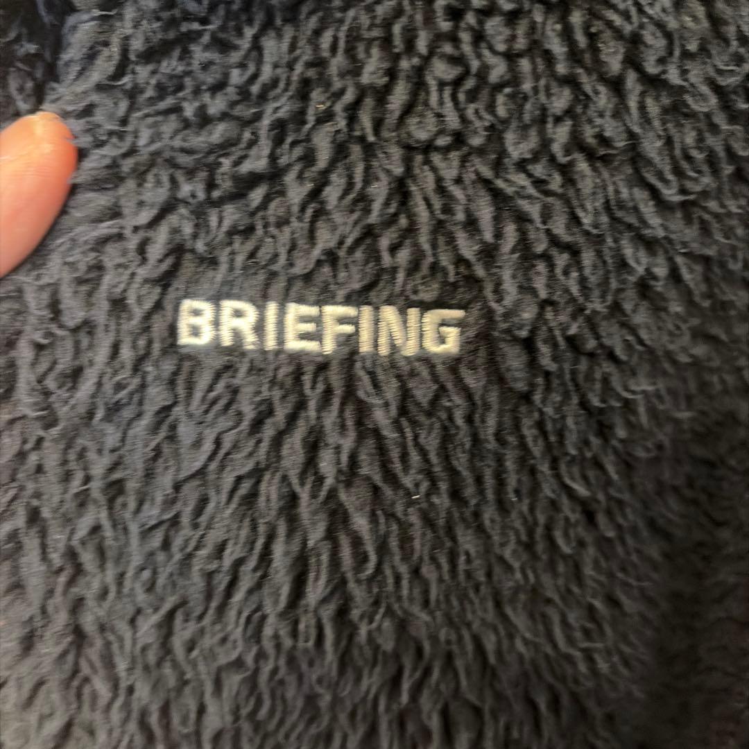 BRIEFING フリースジャケット Lサイズ 黒