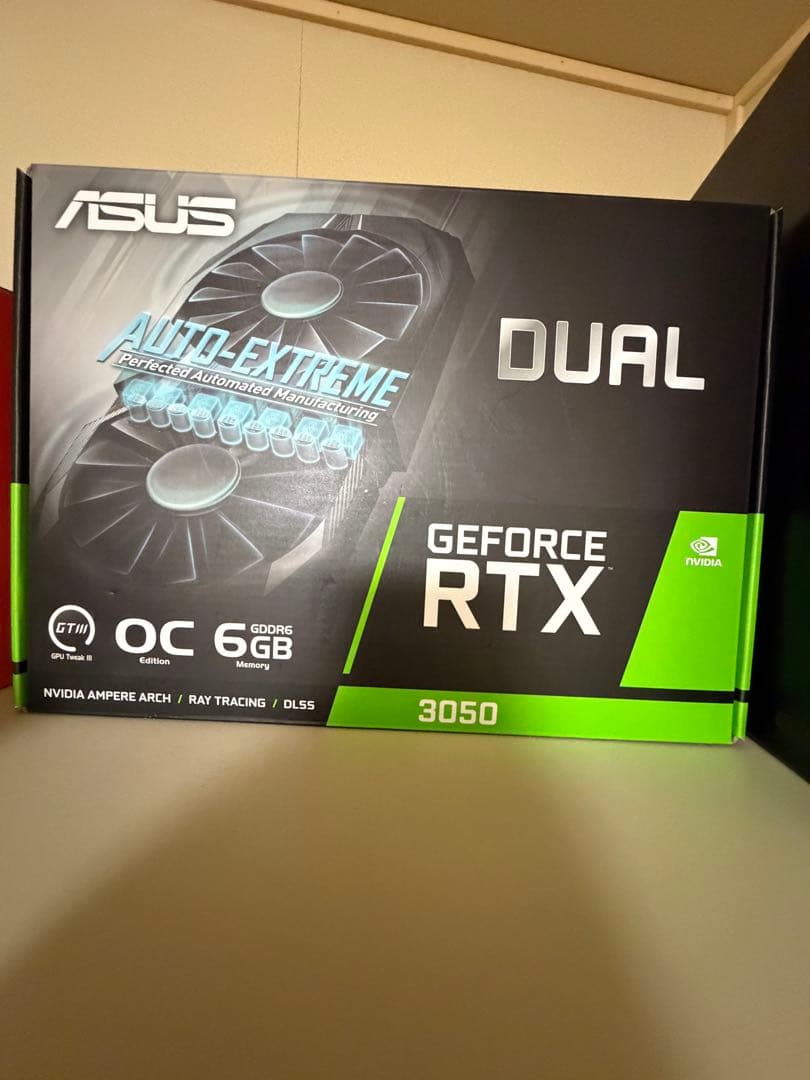 【美品】ASUS GeForce RTX 3050 DUAL OC 6GB