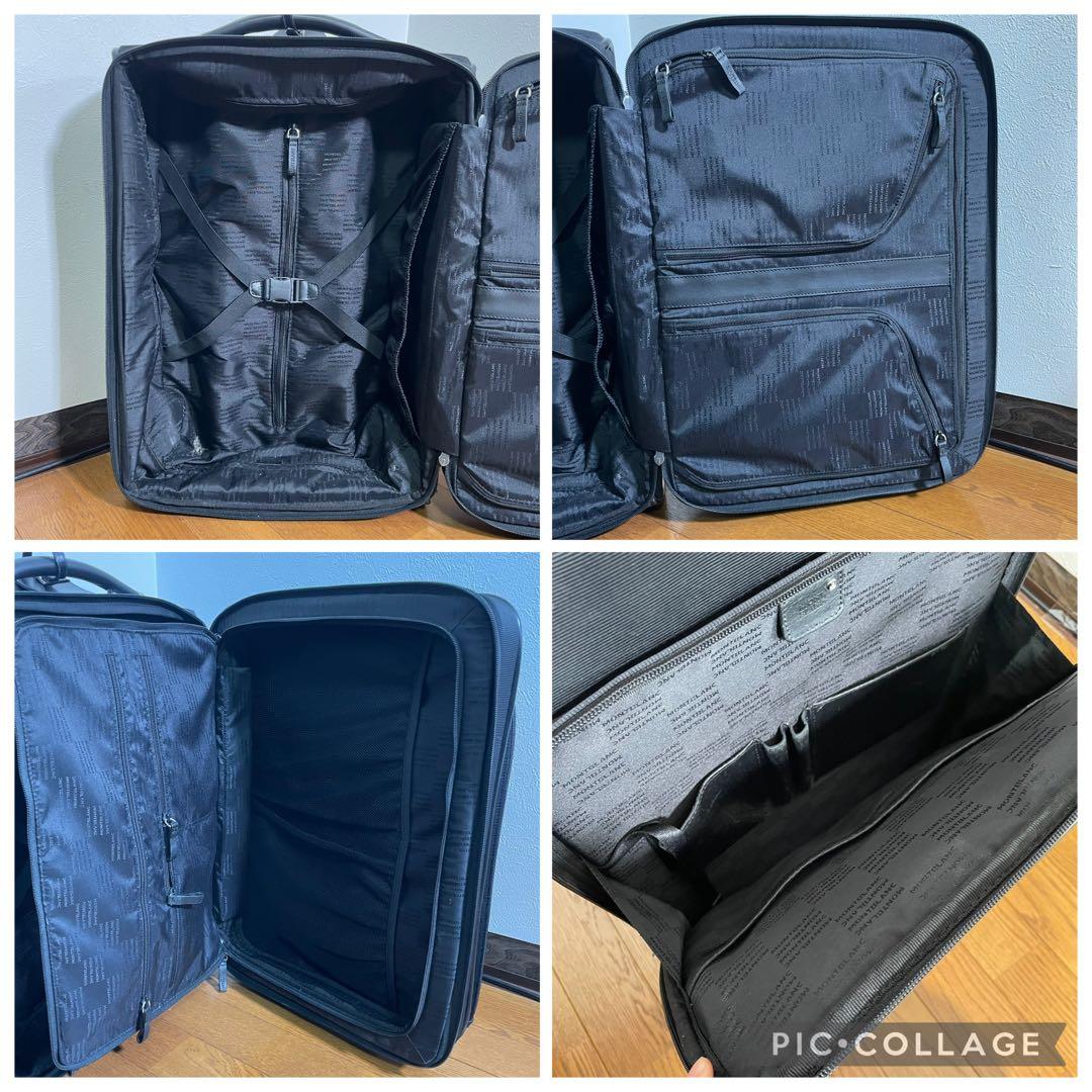 MONTBLANC モンブラン スーツケース キャリーケース 2輪 ブラック 黒