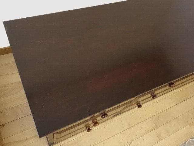 松本民芸家具 E-33型 ローチェスト　USED　再塗装済