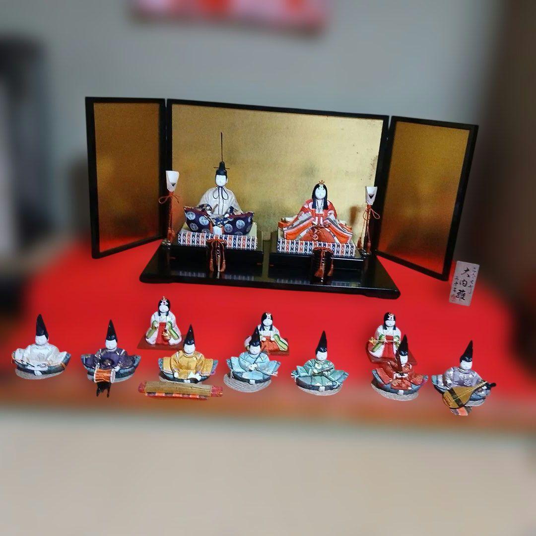 真多呂木目込み雛人形セット