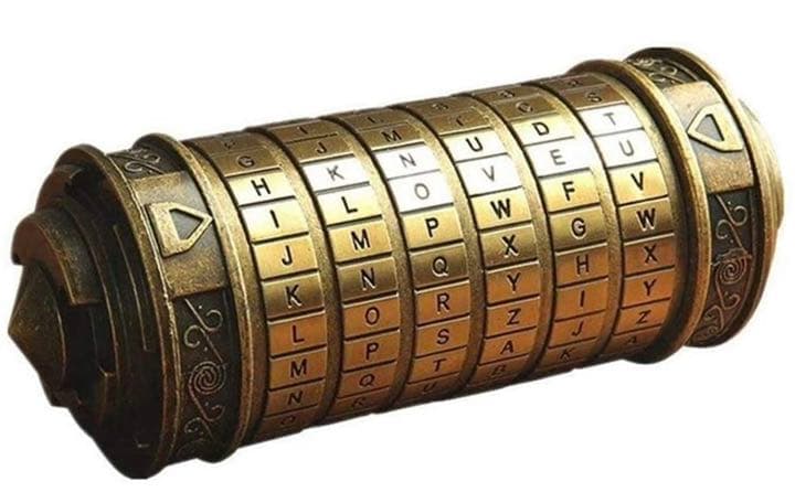 ギフトボックス ロックボックス キーボックス 指輪ケース レトロ 精密 円筒形