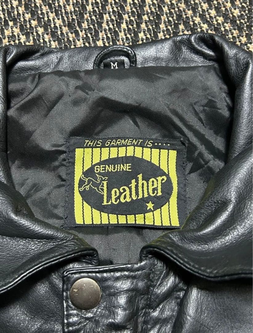 sullen購入 vintage leather jacket 3house