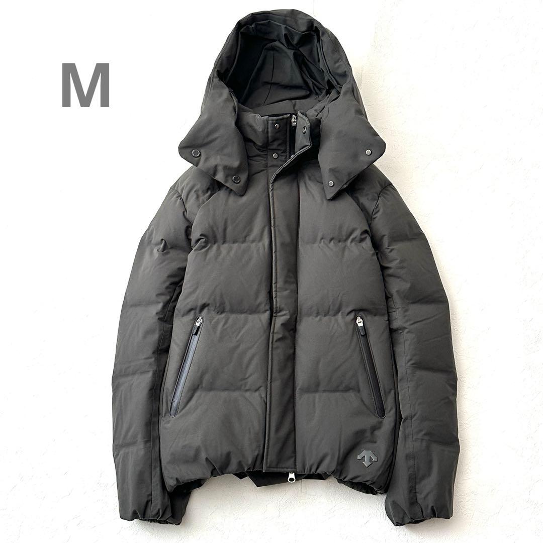 デサントオルテライン　ビショップ別注　ダウンジャケット　M グレー　フード