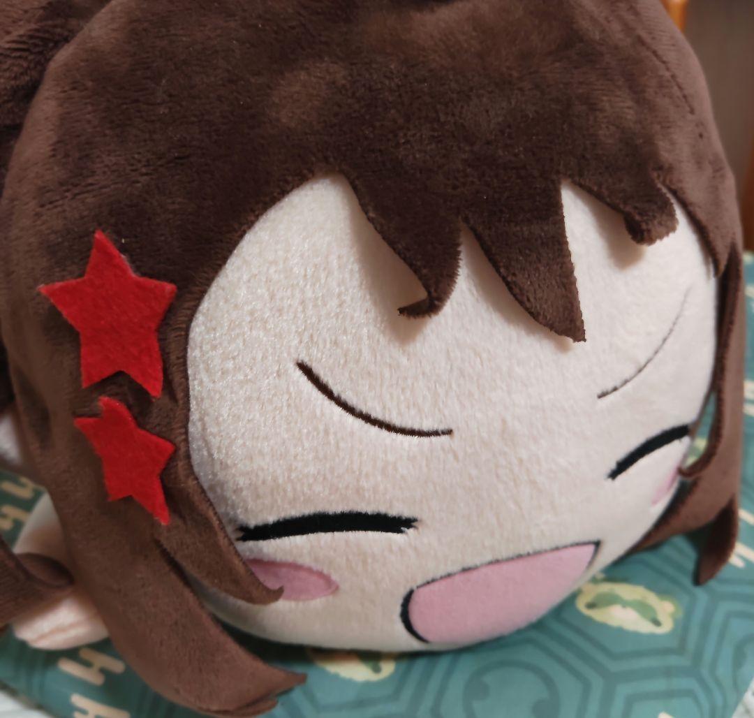 【美品】バンドリ　メガジャンボ寝そべりぬいぐるみ　戸山香澄　ポッピンパーティー