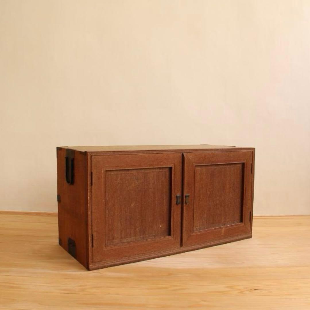 棚　木製　開戸　アンティーク　古道具　レトロ