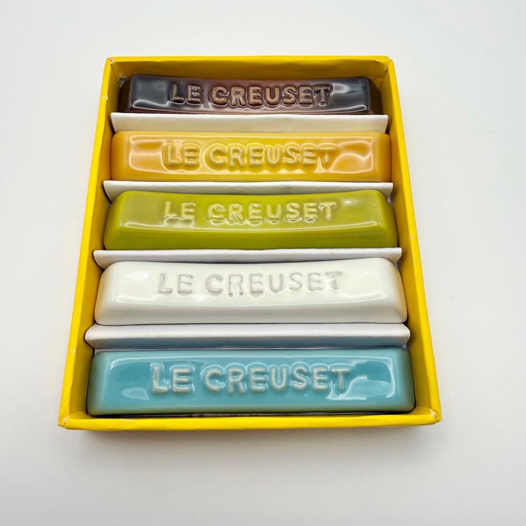 【希少:新品未使用】ル・クルーゼ ピーコック プレート19cm 2枚 箱付