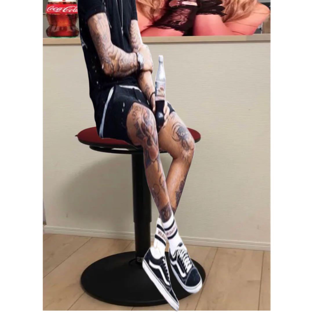 S♢841 オカムラ ピルエット スイング脚スツール L122EA