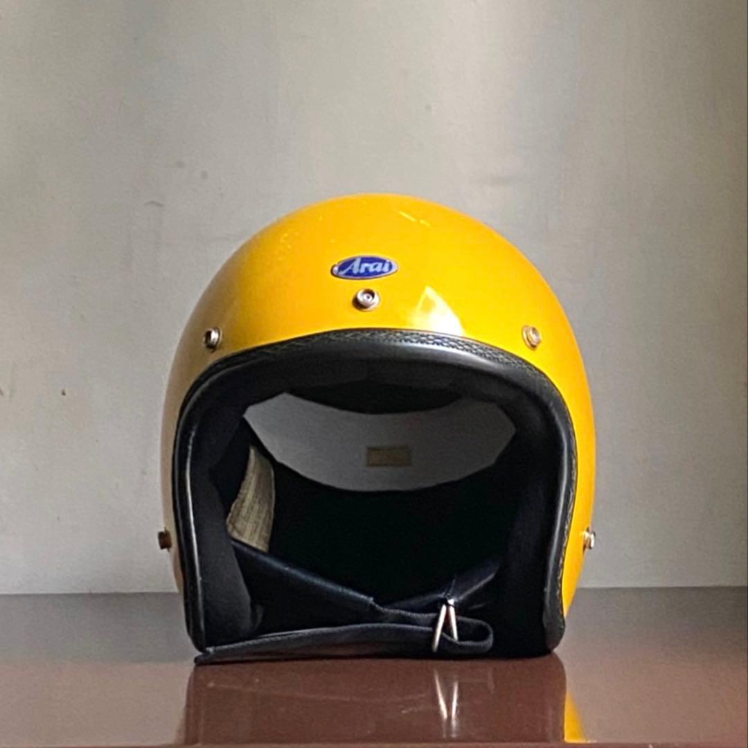 Arai 目深加工 リペア済み ビンテージヘルメット ジェッペル 当時物 族ヘル