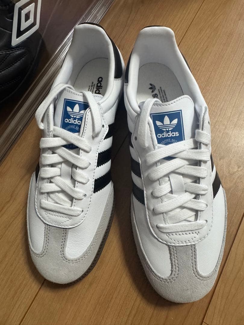 adidas Samba ホワイト　24cm