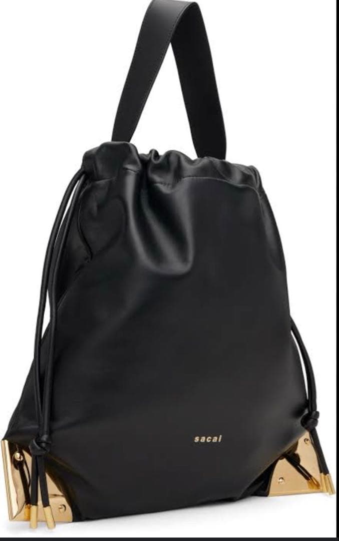 sacai Corner l Drawstring トートバッグ