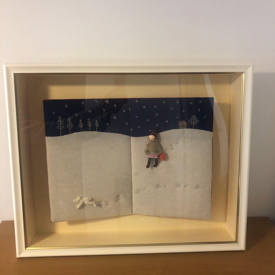 作家さん　布絵 額